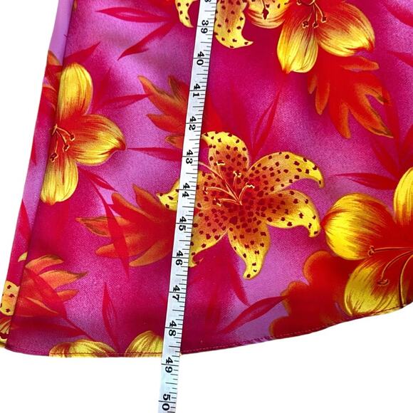 Jamie Brooke Tropical Floral Dress – Size 12 – Colorful – Made in Philippines - Picture 12 of 12
